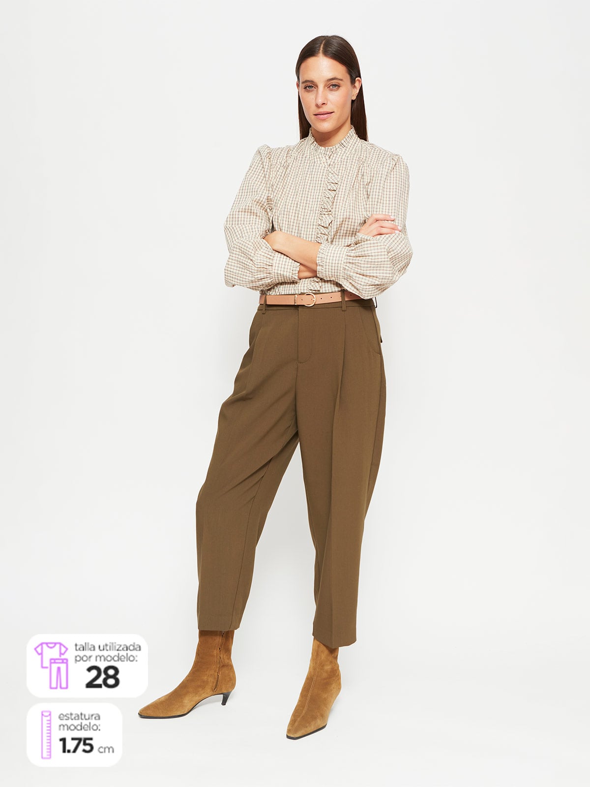 PANTALÓN REGULAR MUJER MARQUIS SINTO - 1
