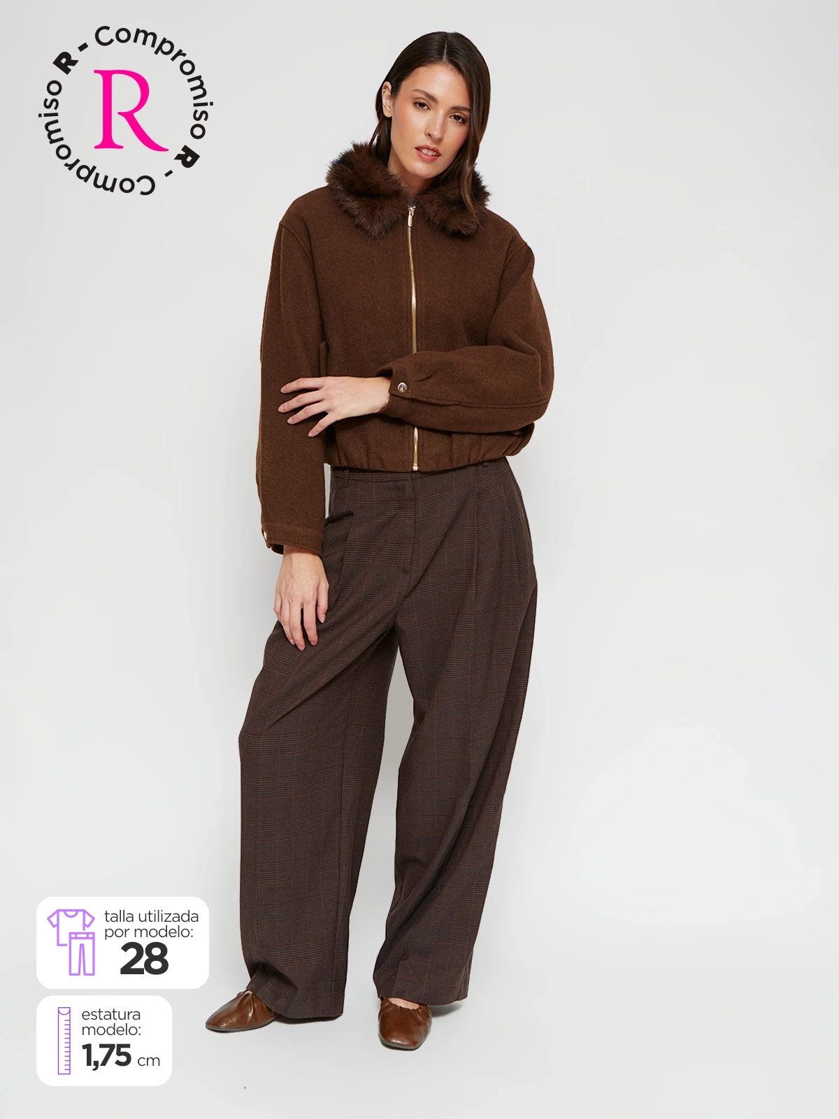 PANTALÓN REGULAR MUJER MARQUIS HASTRE - 1
