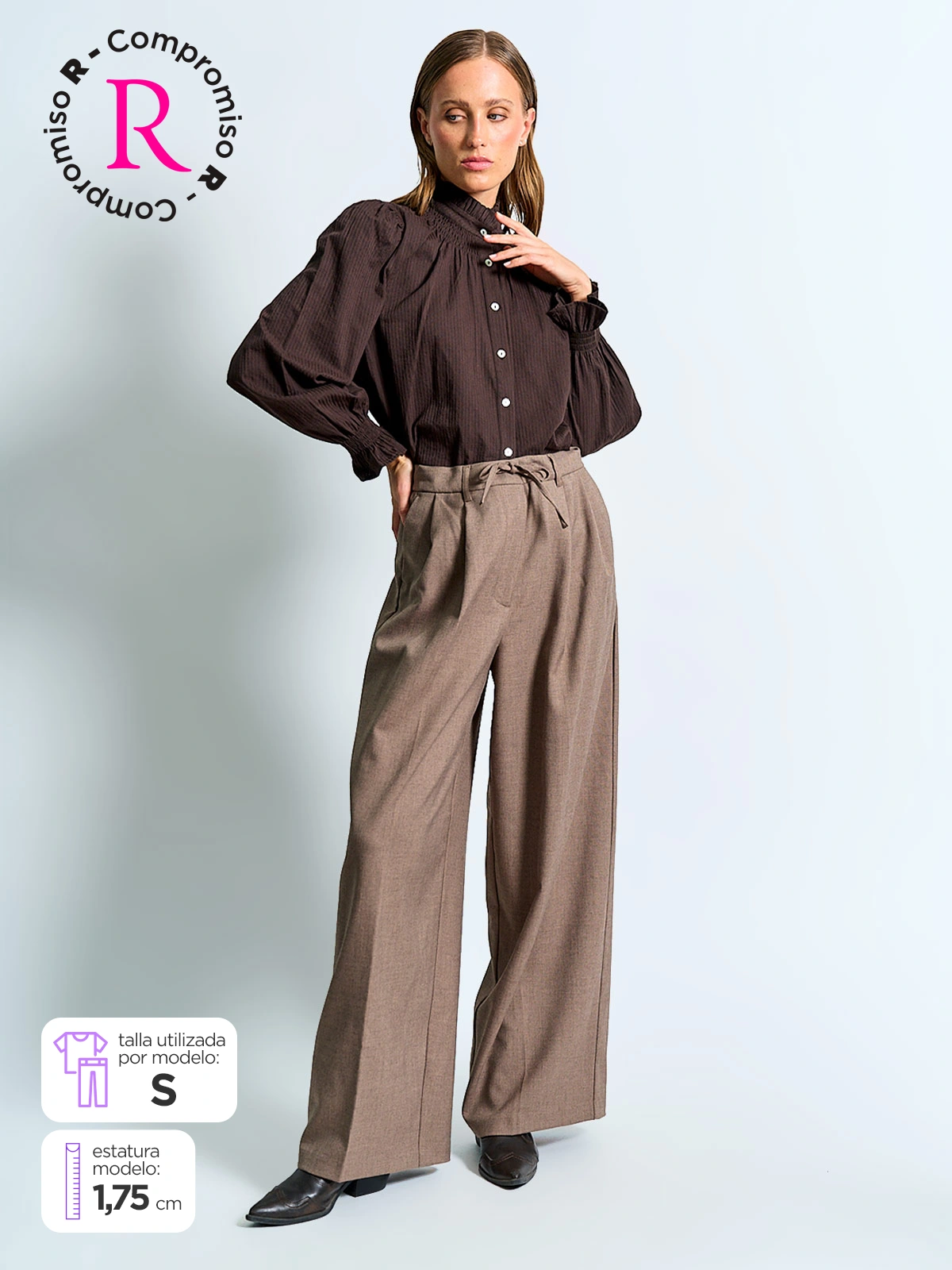 PANTALÓN REGULAR MUJER MARQUIS GINZA - 1