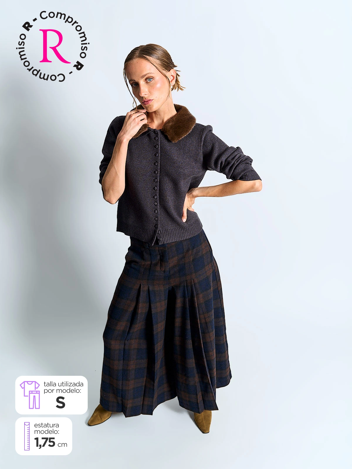 PANTALÓN REGULAR MUJER MARQUIS HALDA - 2