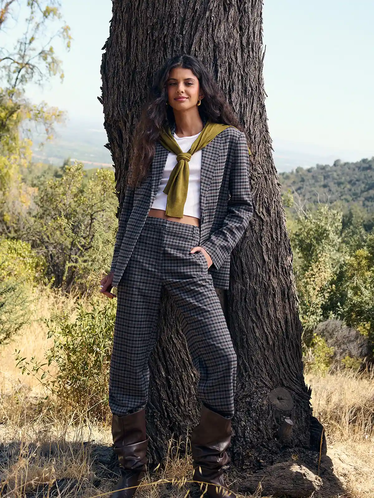 BLAZER MUJER MARQUIS LARGO HORTENSIA - 1