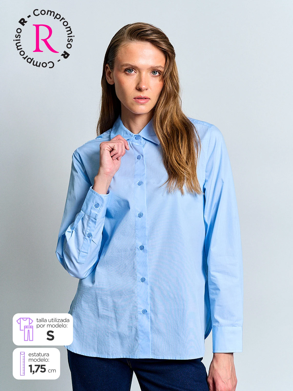 BLUSA MANGA LARGA MUJER MARQUIS ECLO - 1