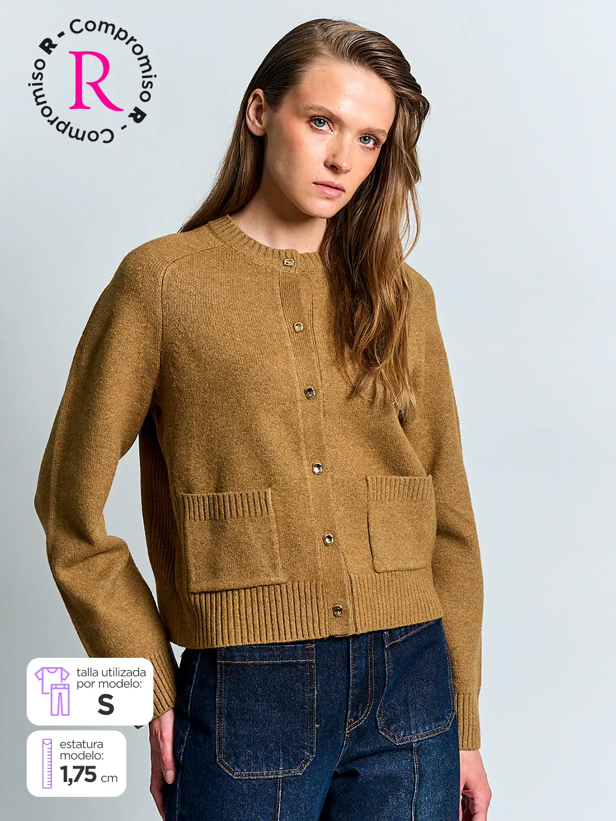 CARDIGAN MUJER MARQUIS BOTONES - 1