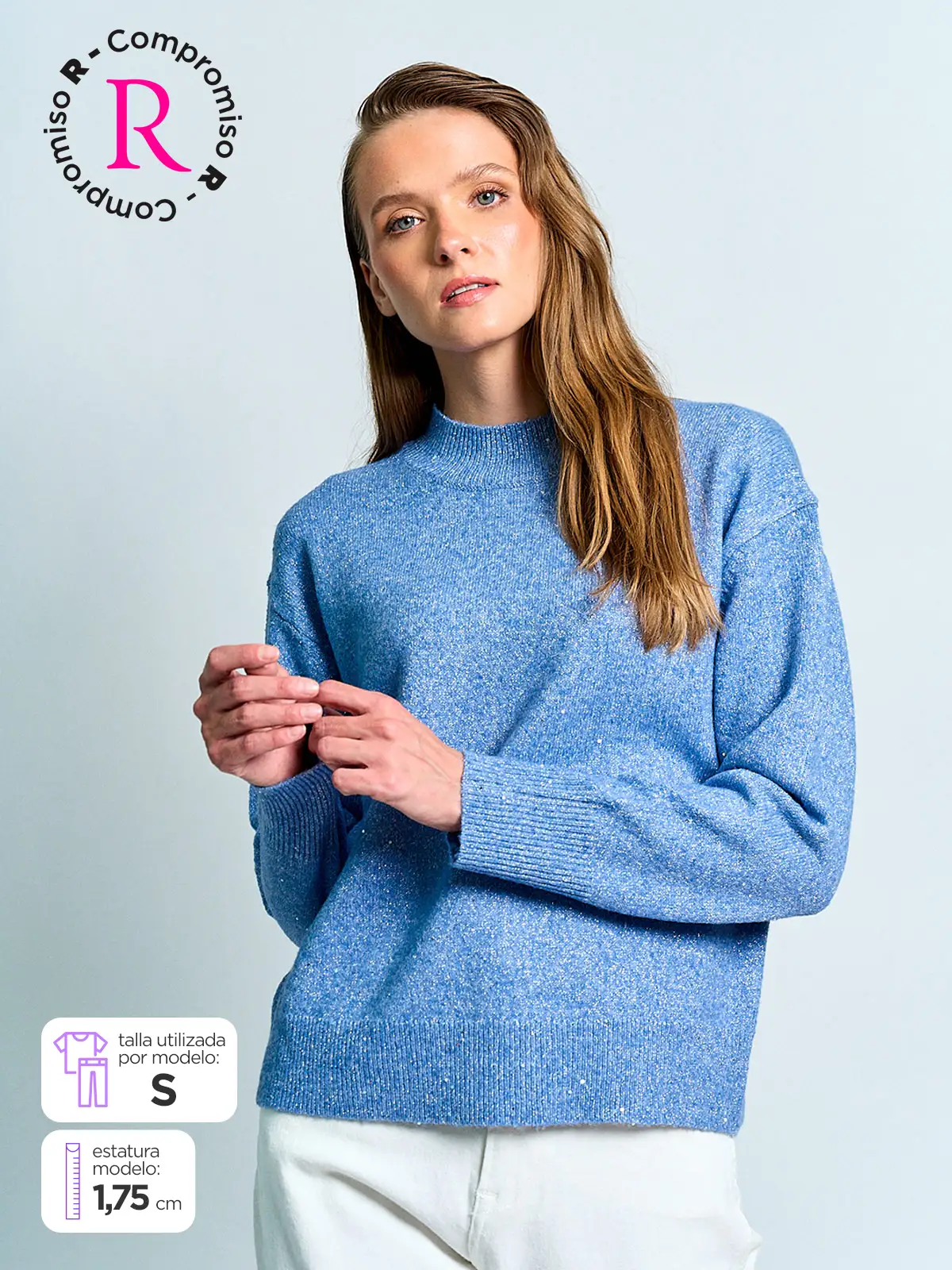 SWEATER MUJER MARQUIS SHINE - 1