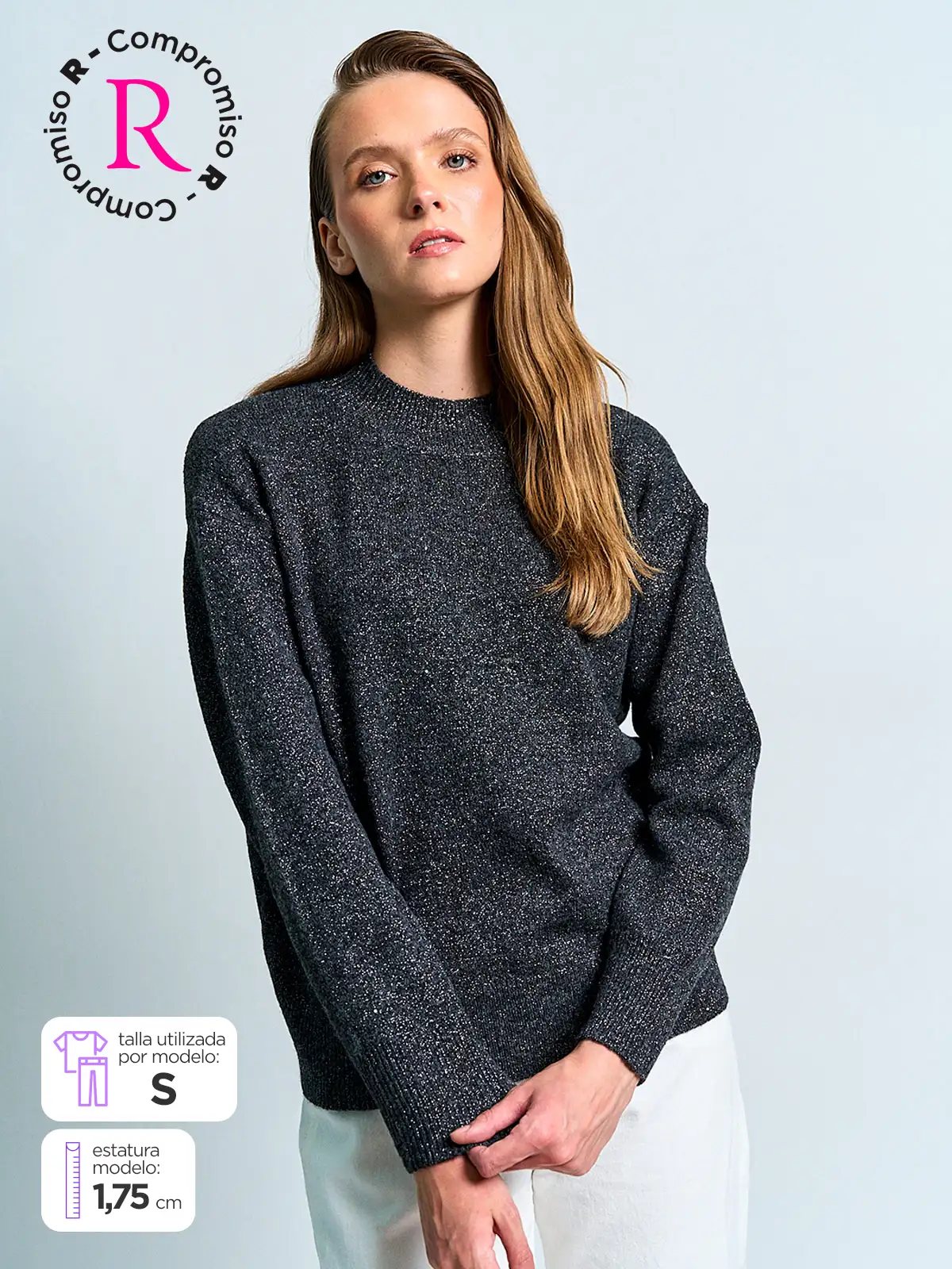 SWEATER MUJER MARQUIS SHINE - 1