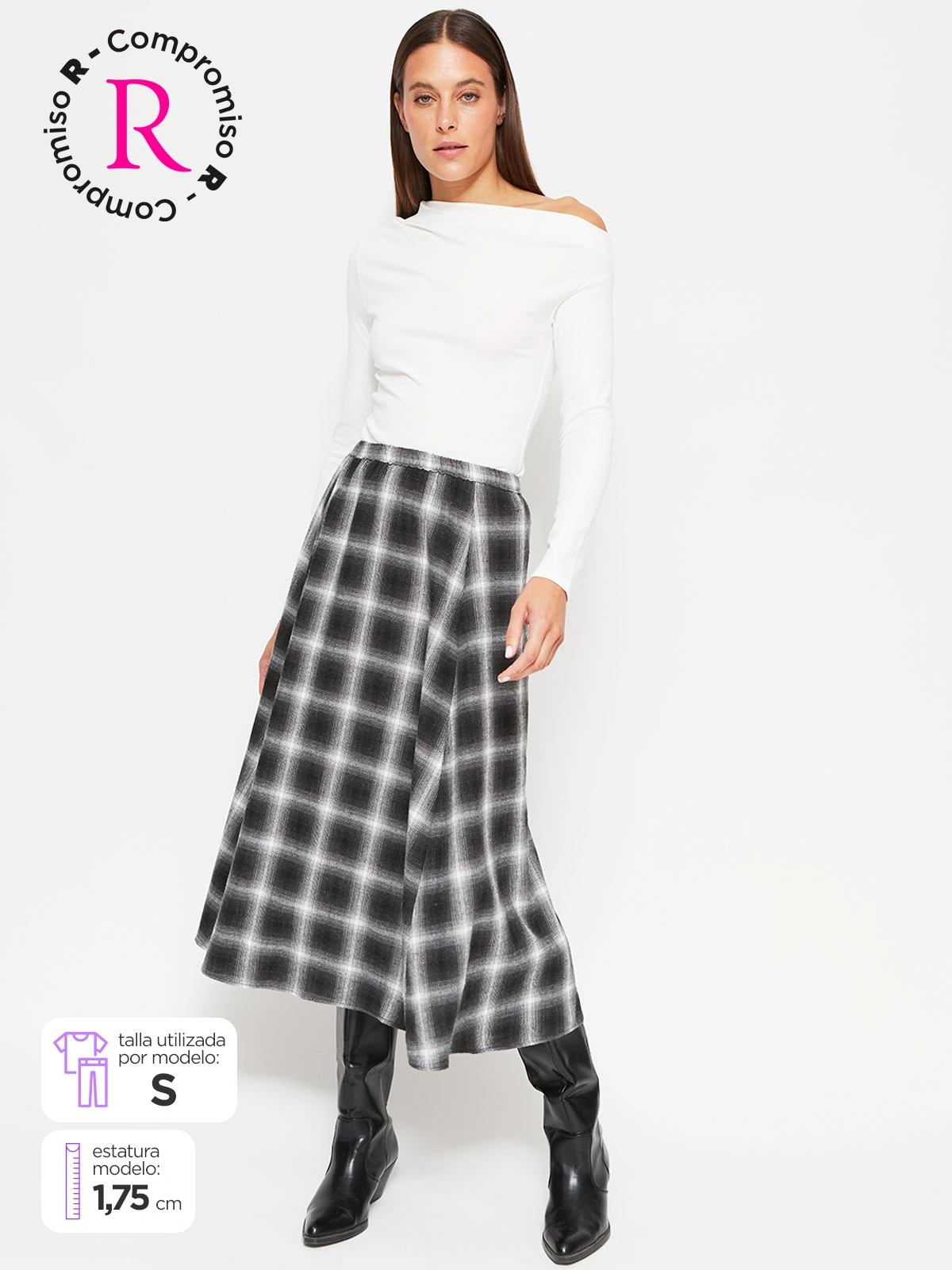 FALDA MUJER MARQUIS CORTA GLAM - 2