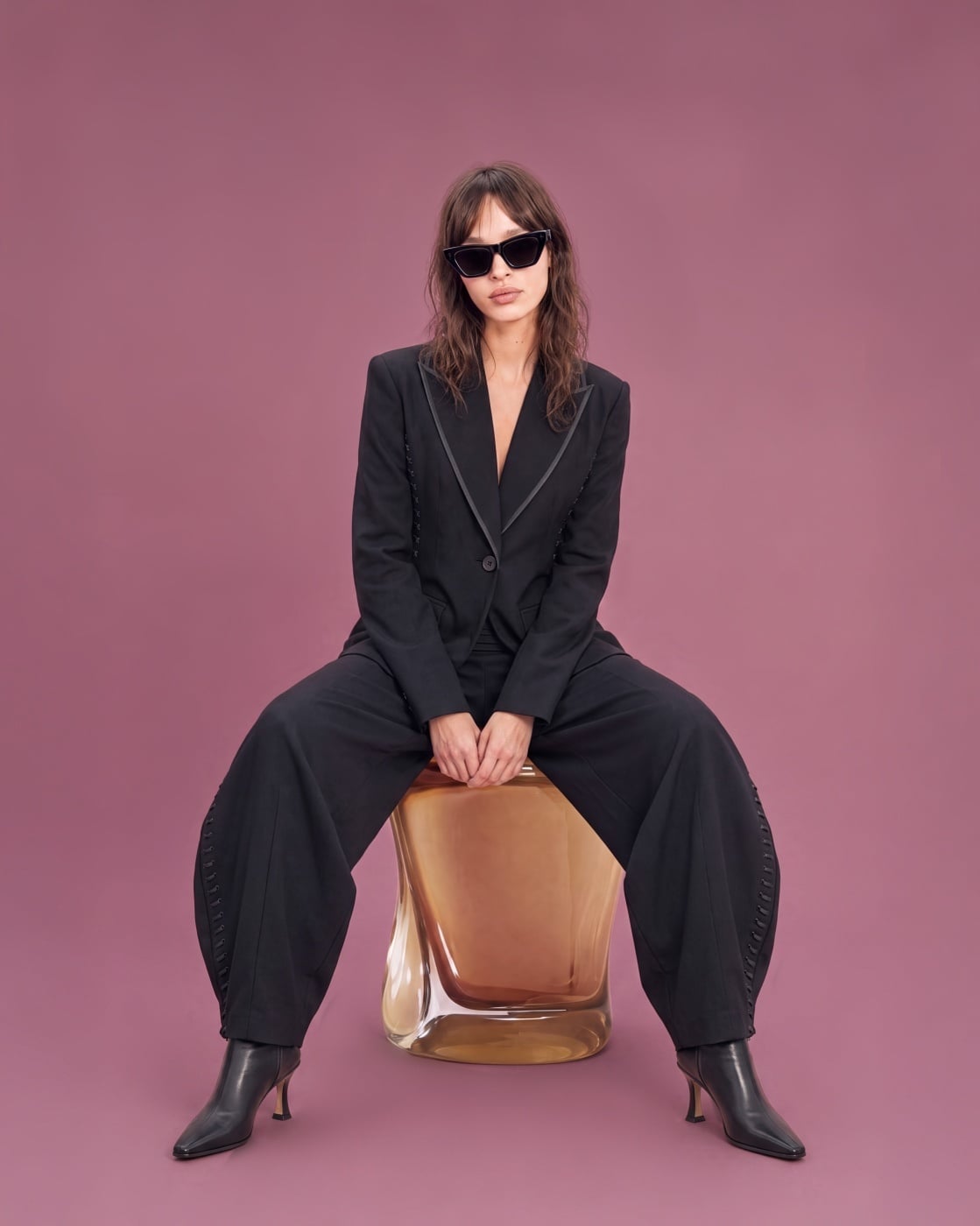 BLAZER LARGO MUJER MARQUIS X MARIA CHER - 1