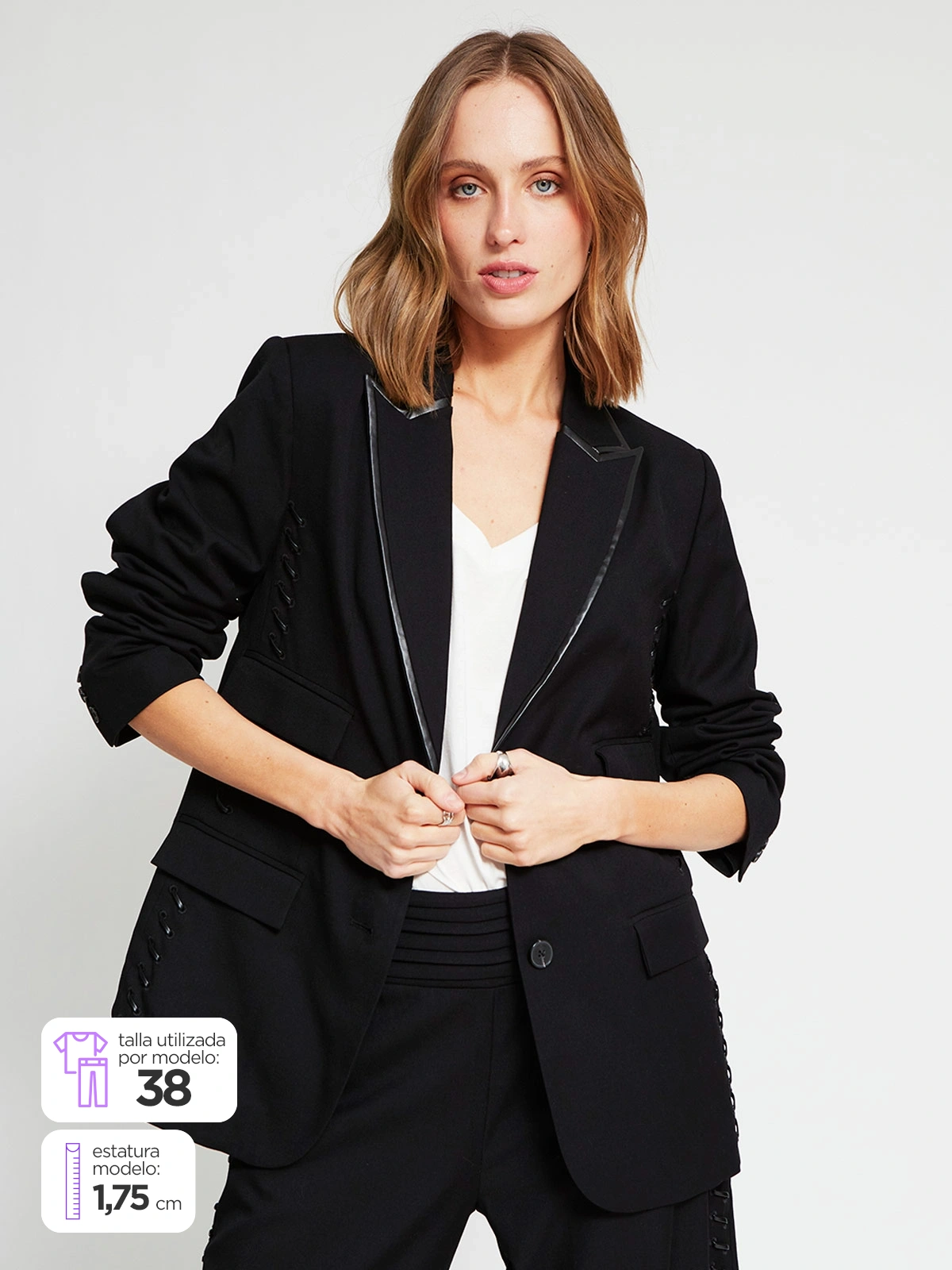 BLAZER LARGO MUJER MARQUIS X MARIA CHER - 2