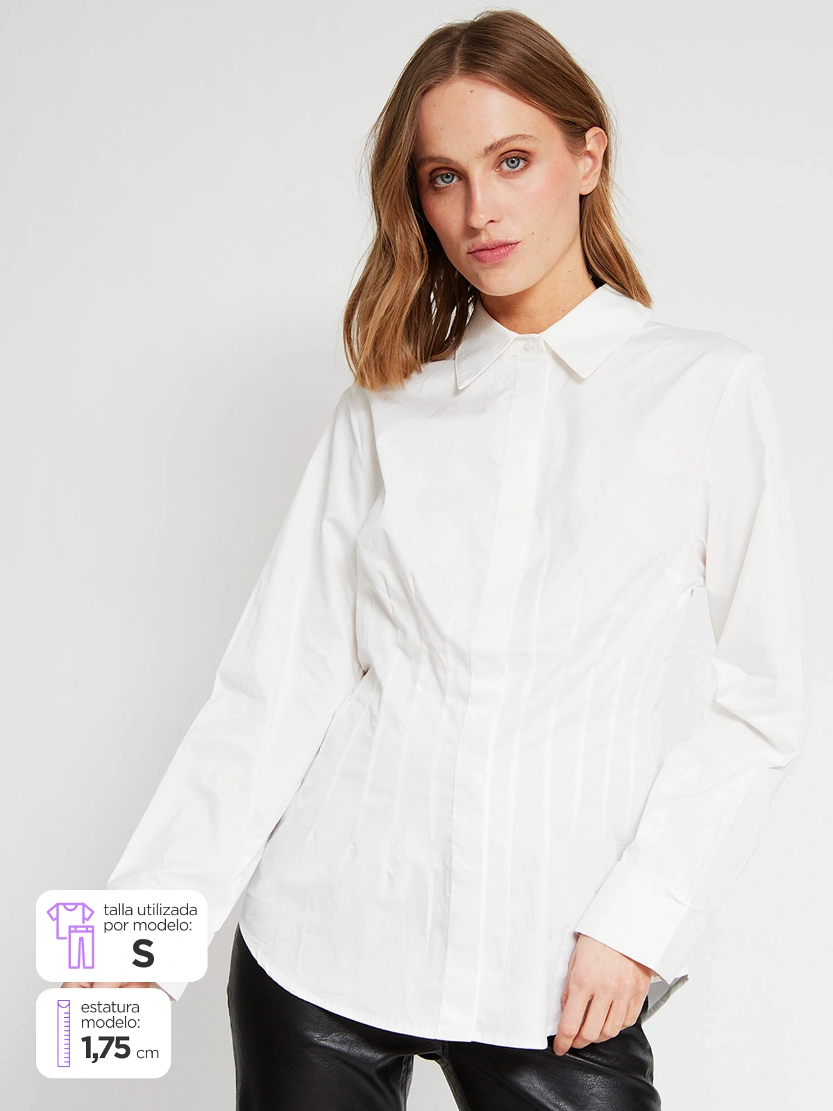 BLUSA MANGA LARGA ALGODÓN MUJER MARQUIS X MARIA CHER - 2