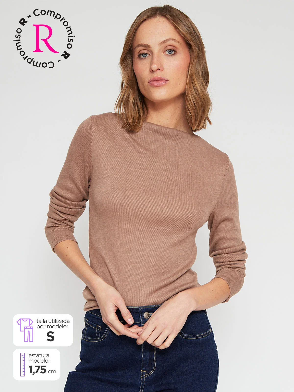 POLO MANGA LARGA MUJER MARQUIS BOULDER - 1