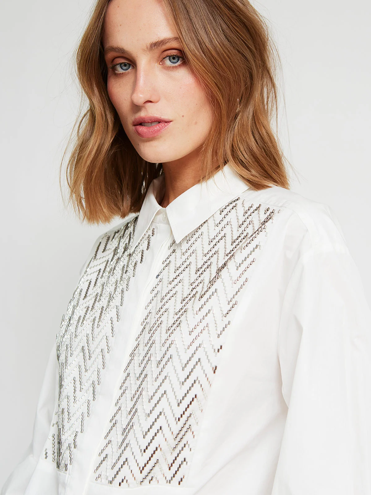 BLUSA MANGA LARGA ALGODÓN MUJER MARQUIS X MARIA CHER - 5