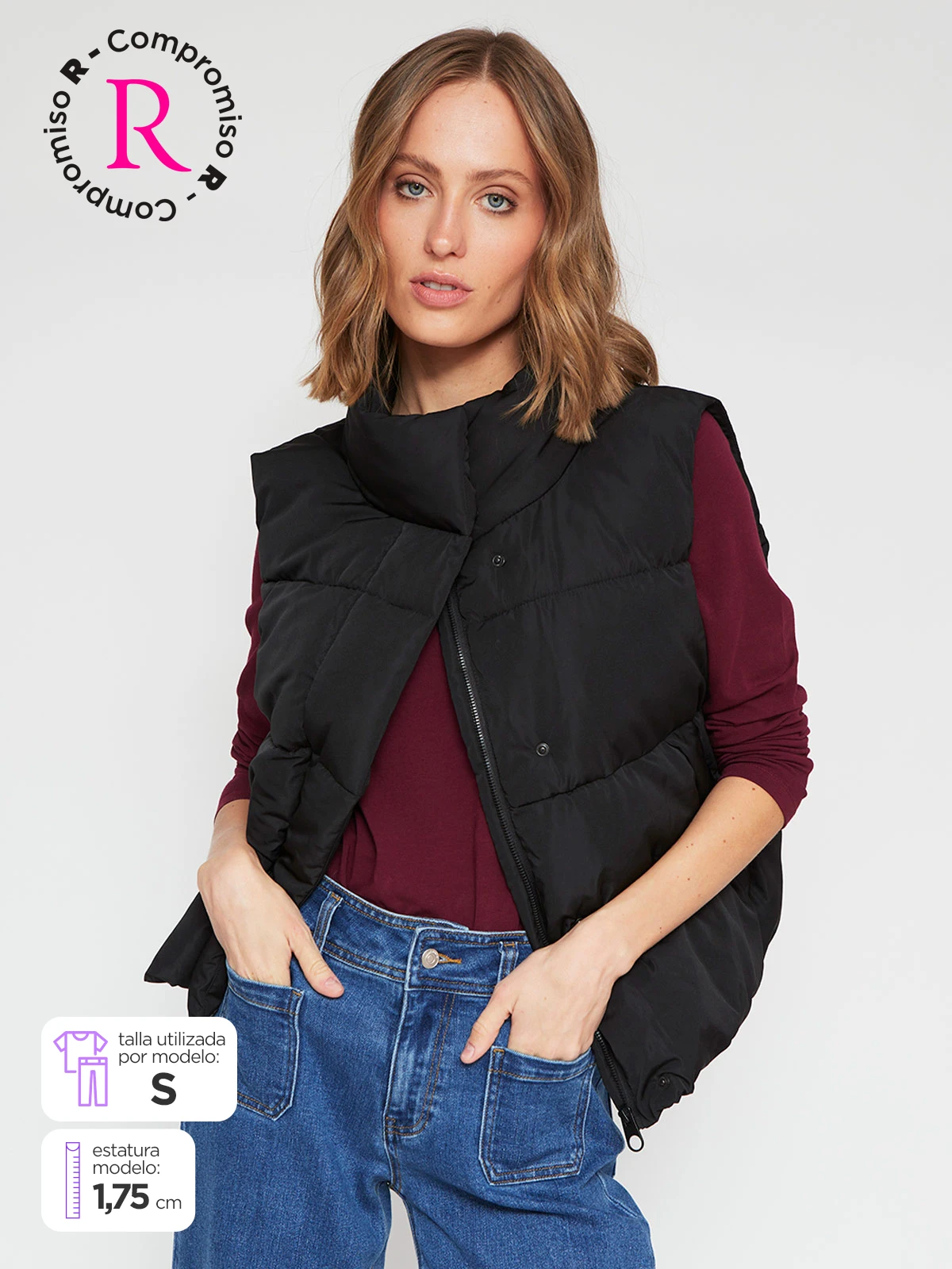 CASACA MUJER MARQUIS CORTA PUFF - 1