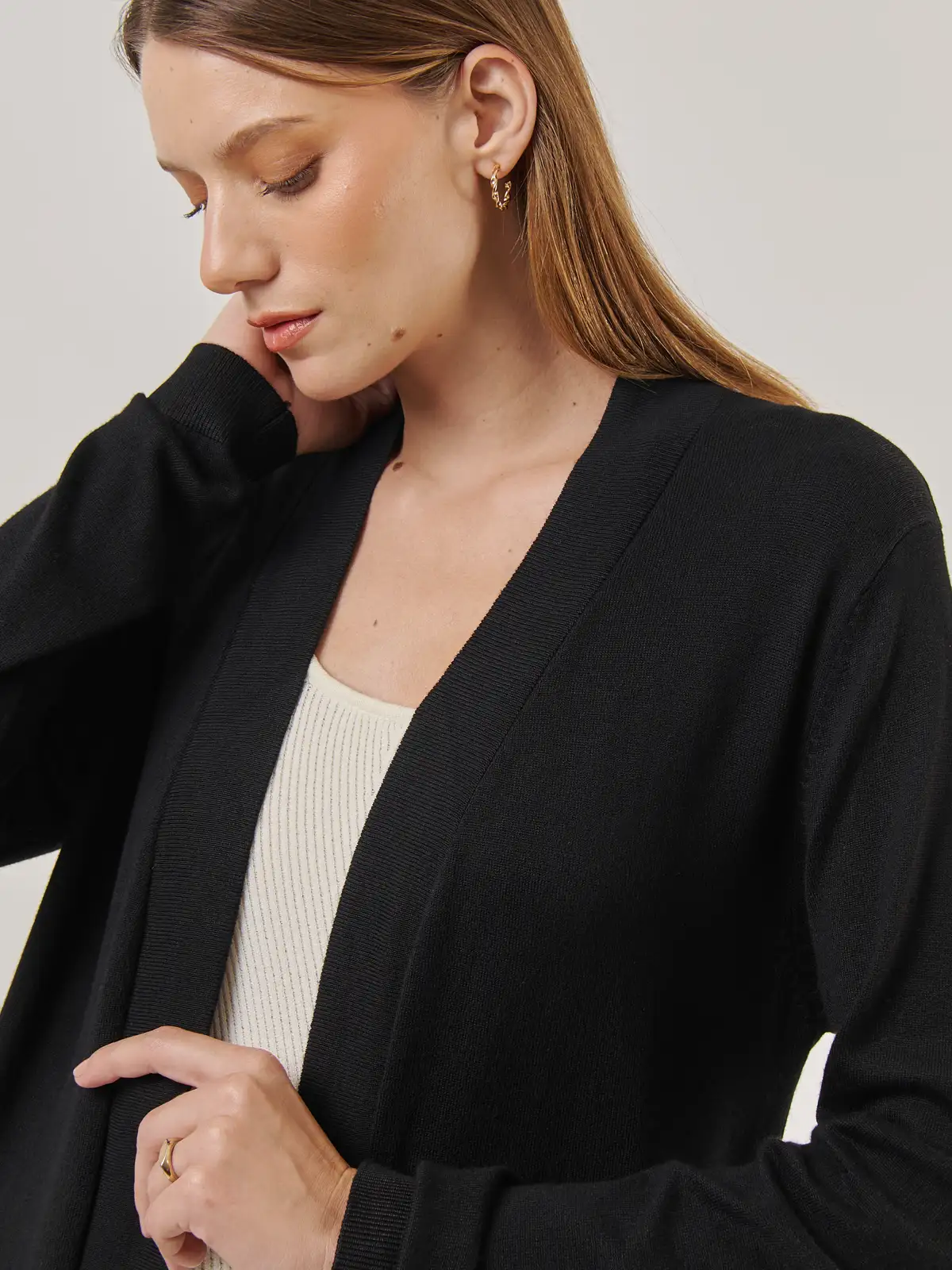 SWEATER MUJER MARQUIS TIPO CAPA - 4