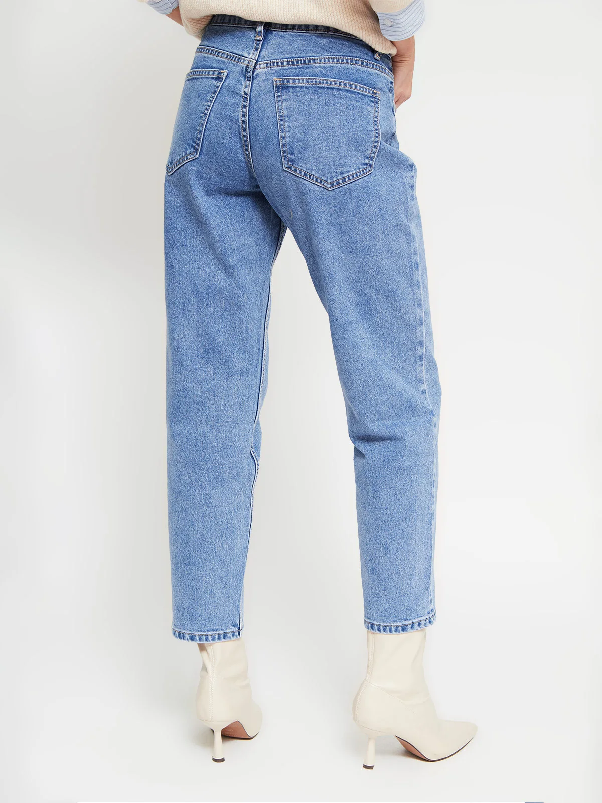 JEANS ALGODÓN MOM MUJER MARQUIS - 3