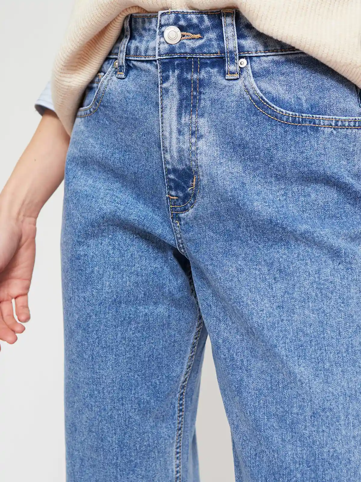 JEANS ALGODÓN MOM MUJER MARQUIS - 4