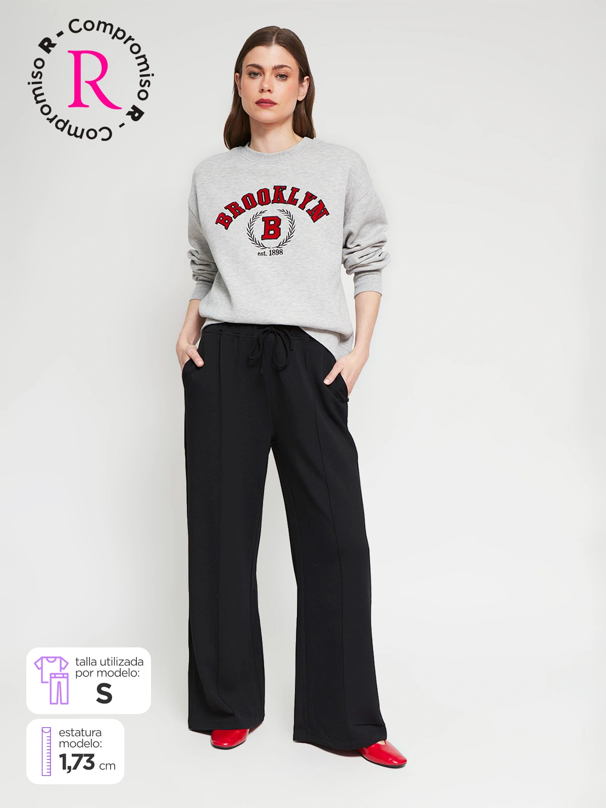 PANTALÓN REGULAR MUJER MARQUIS - 1