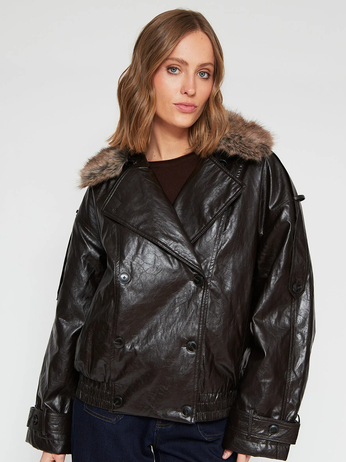 CASACA MUJER MARQUIS CORTA SHINE - 2