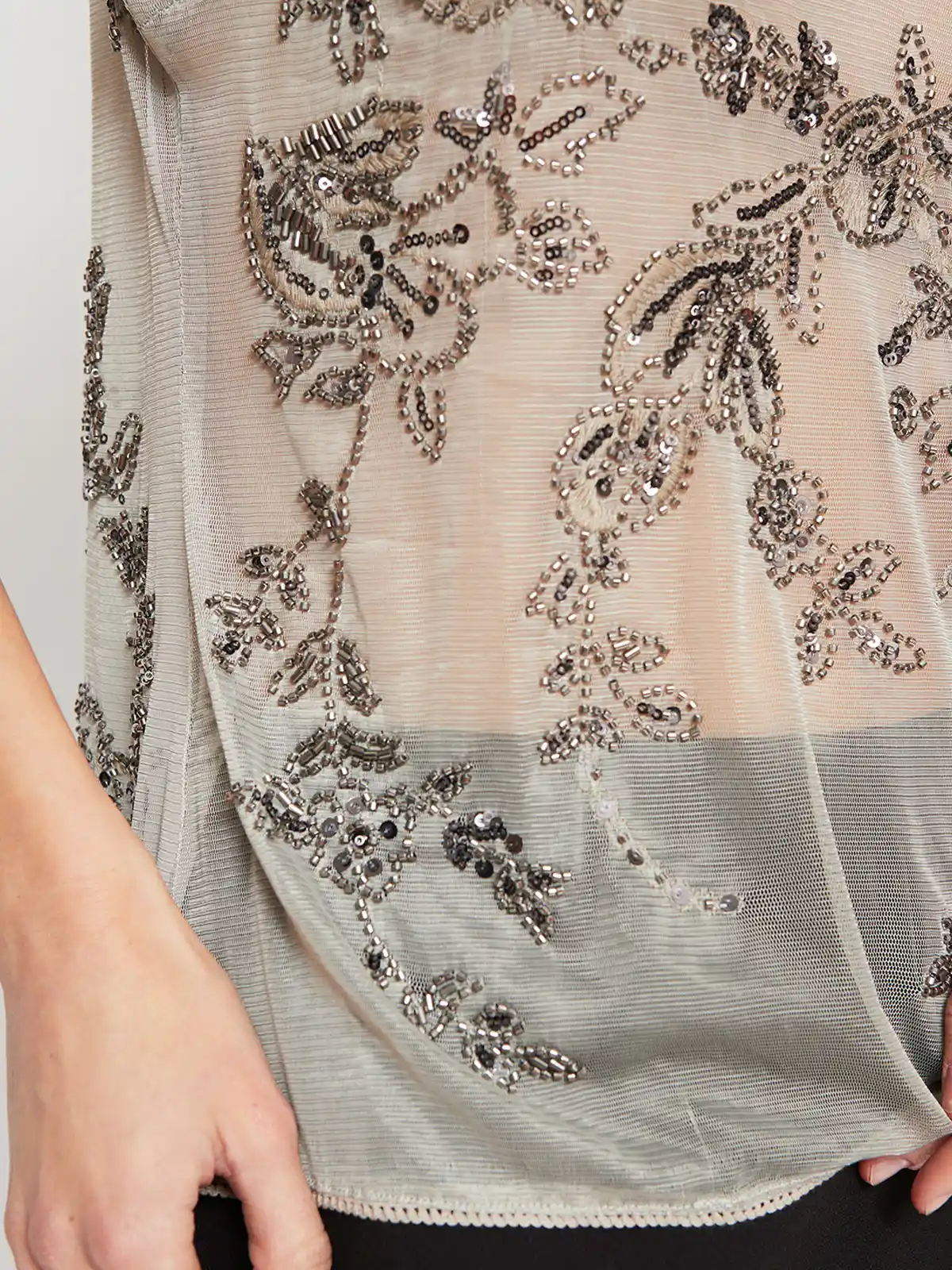 POLO SIN MANGAS MUJER MARQUIS SEQUINS - 4