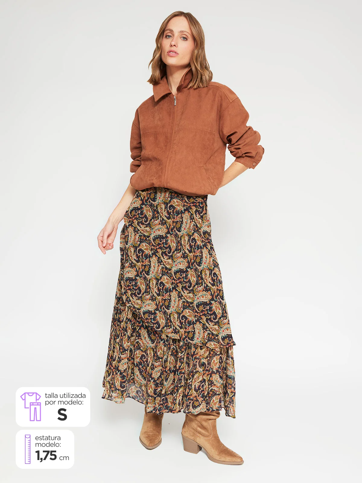FALDA LARGA MUJER MARQUIS PAESLY - 1