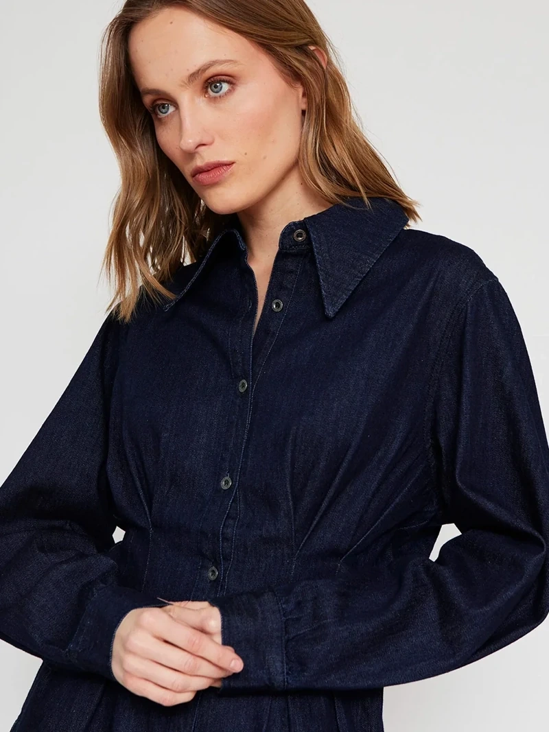 BLUSA MANGA LARGA ALGODÓN MUJER MARQUIS - 5