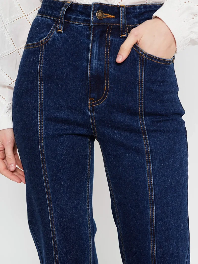 JEANS ALGODÓN REGULAR MUJER MARQUIS - 4