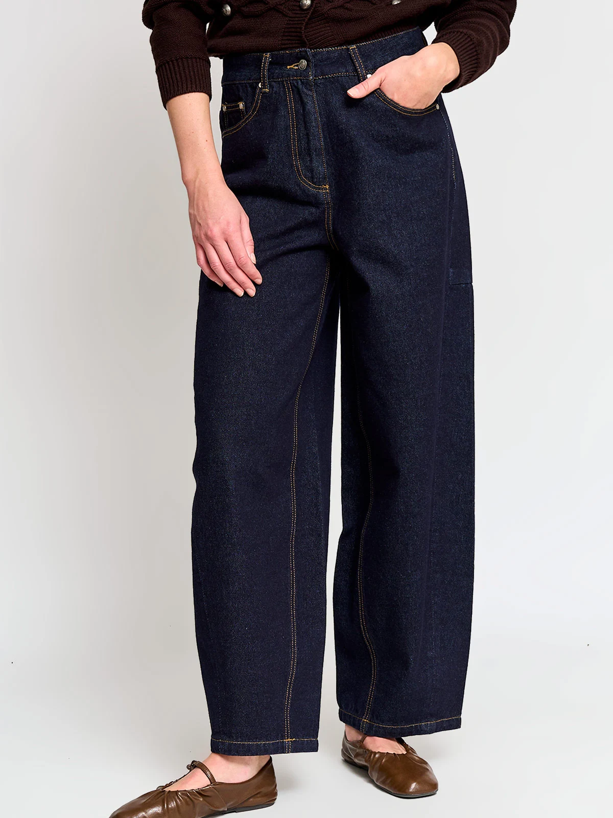 JEANS ALGODÓN REGULAR MUJER MARQUIS GLOBO - 2
