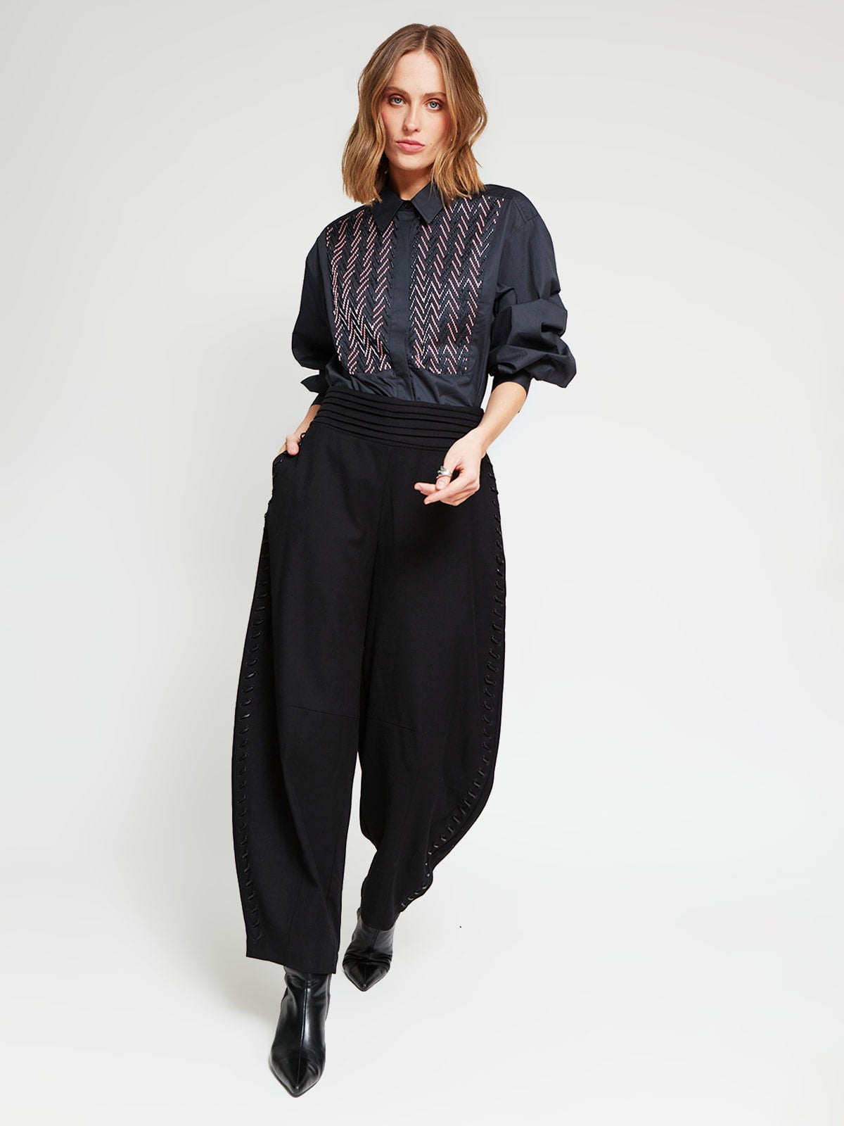 BLUSA MANGA LARGA ALGODÓN MUJER MARQUIS X MARIA CHER - 5