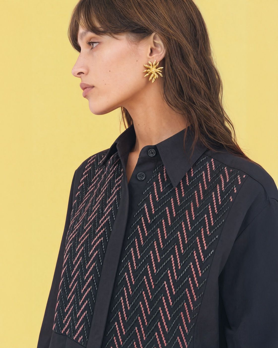 BLUSA MANGA LARGA ALGODÓN MUJER MARQUIS X MARIA CHER - 1