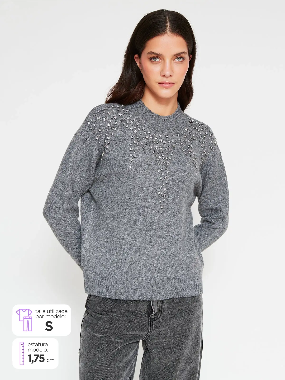 SWEATER MUJER MARQUIS SHINE - 1