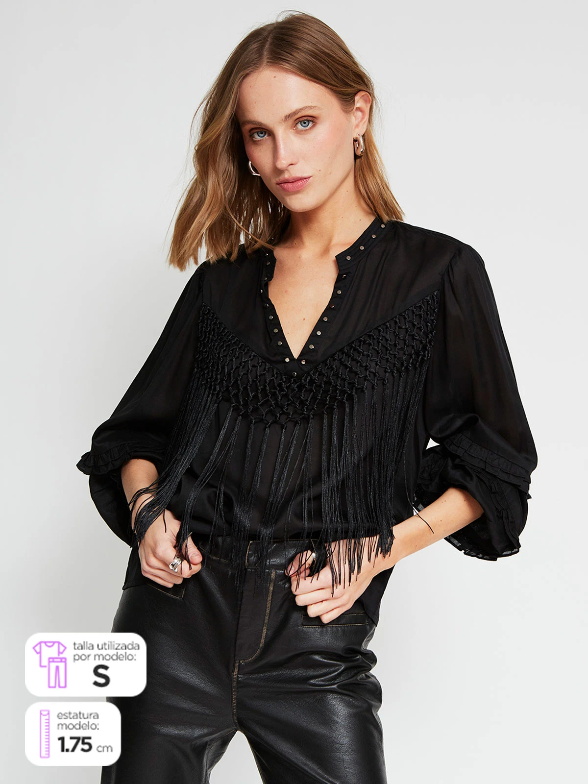 BLUSA MANGA LARGA MUJER MARQUIS X MARIA CHER - 2
