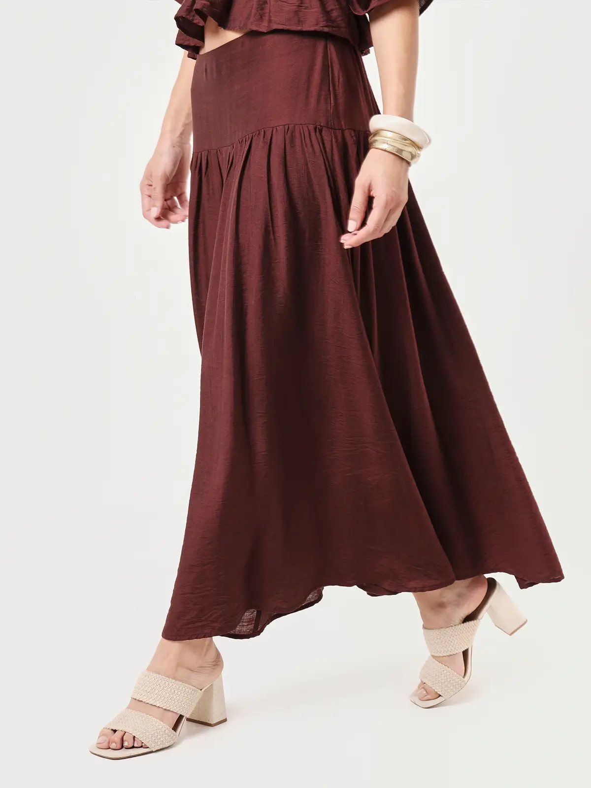 FALDA LARGA MUJER MARQUIS SET - 3