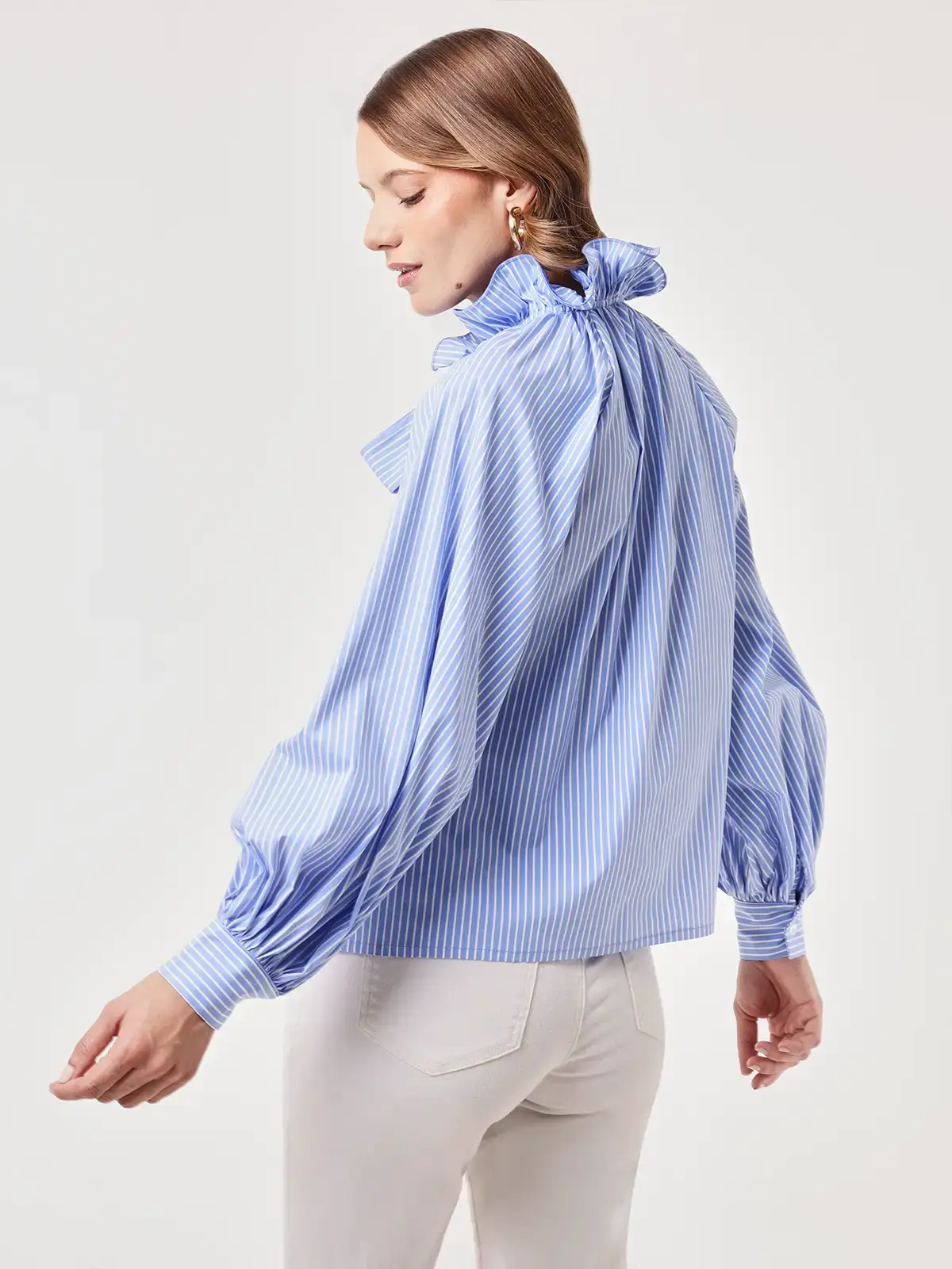 BLUSA MANGA LARGA MUJER MARQUIS CUELLO - 2