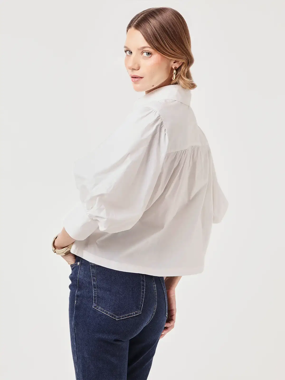 BLUSA MANGA CORTA MUJER MARQUIS BOMBACHA - 2