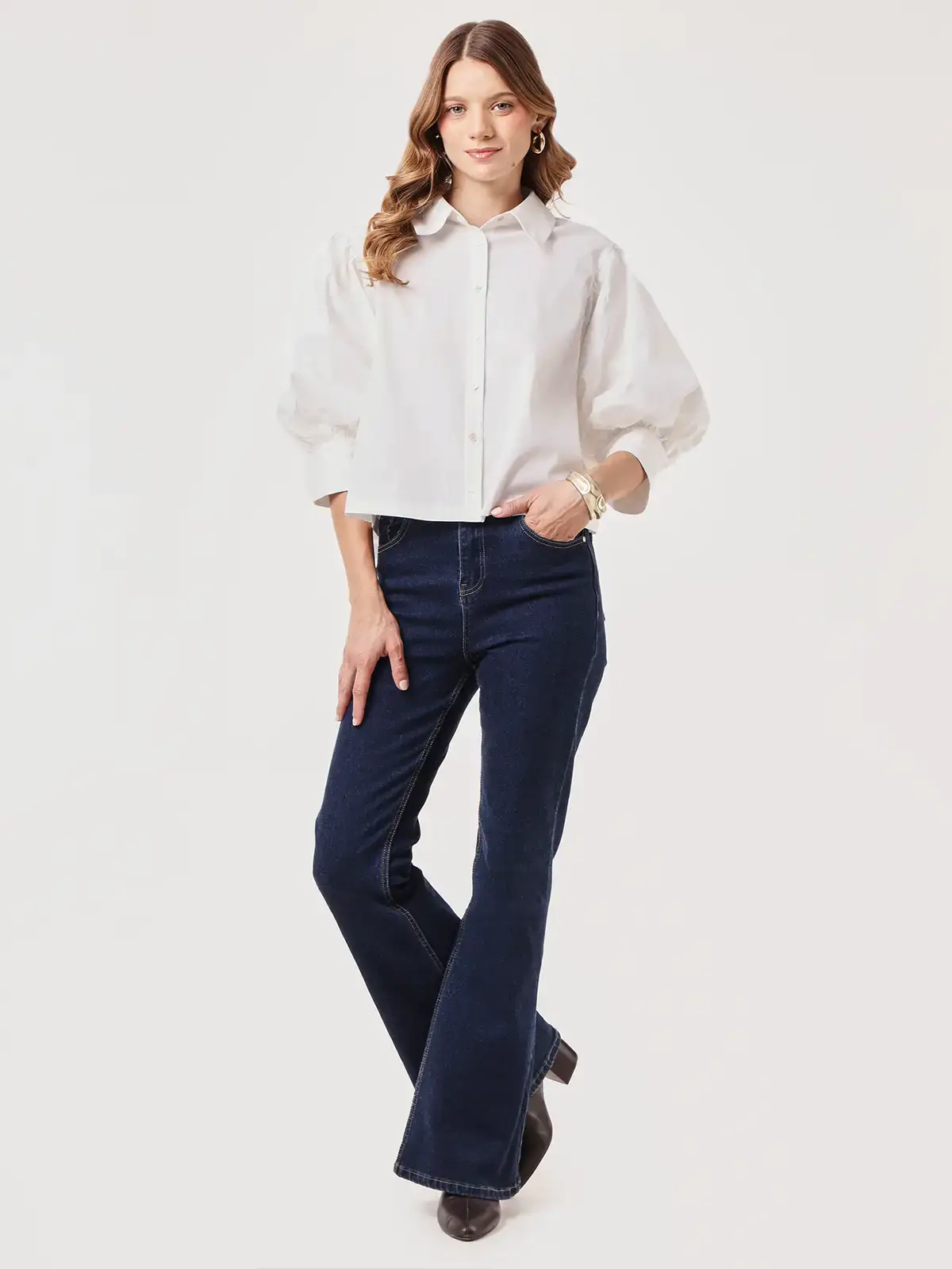 BLUSA MANGA CORTA MUJER MARQUIS BOMBACHA - 5