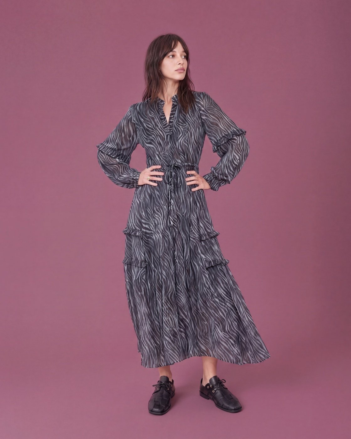 VESTIDO LARGO MUJER MARQUIS X MARIA CHER - 1