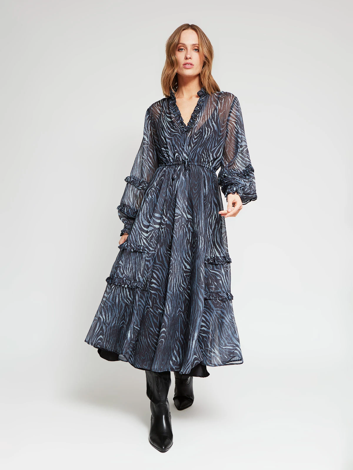 VESTIDO LARGO MUJER MARQUIS X MARIA CHER - 3