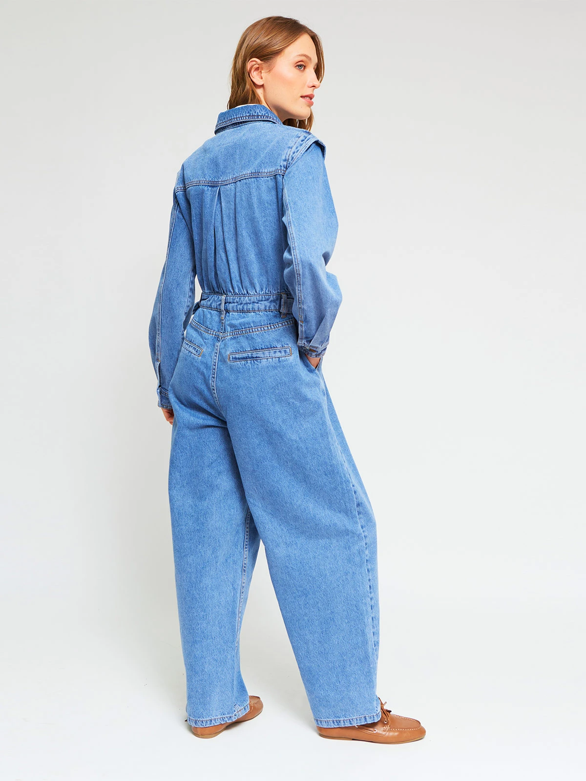 ENTERIZO LARGO MUJER MARQUIS DENIM - 2