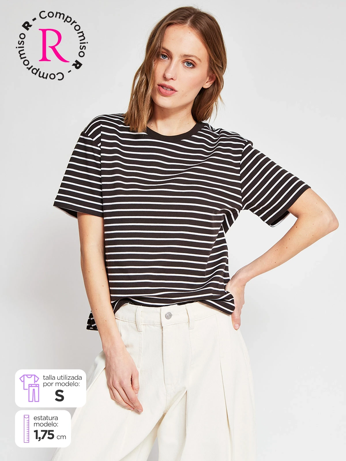 POLO MANGA CORTA ALGODÓN MUJER MARQUIS - 1