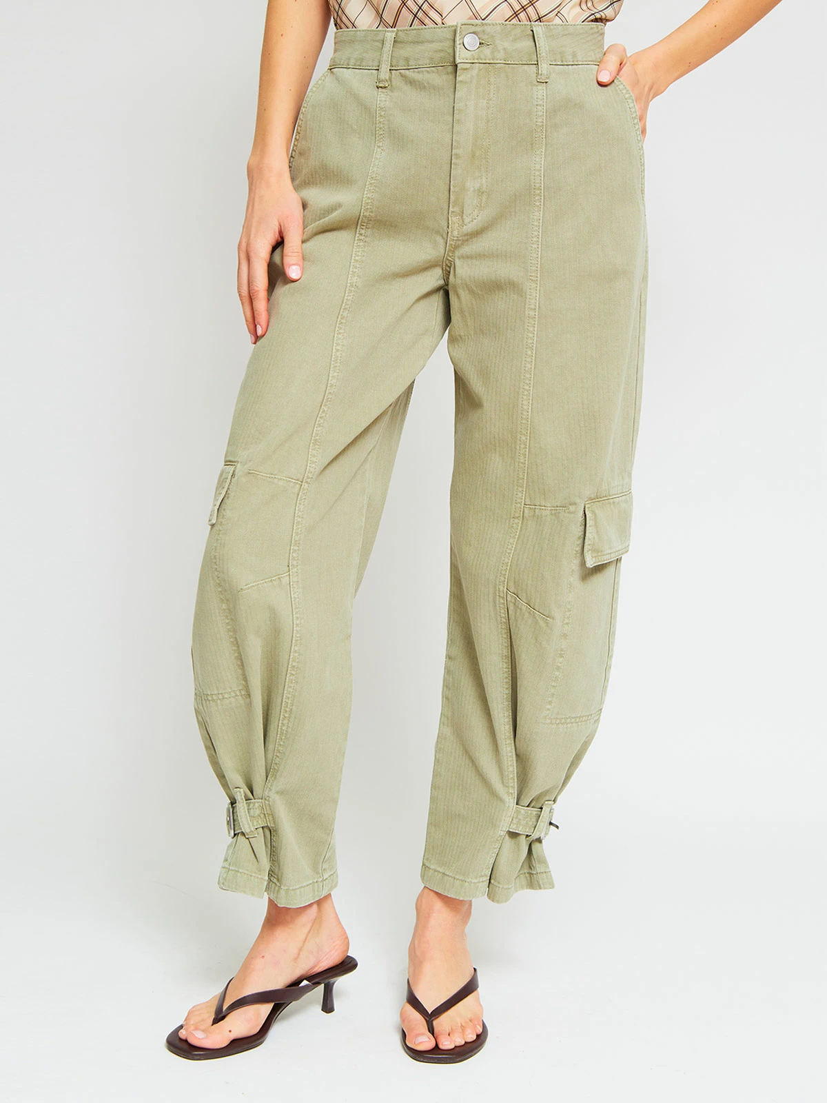 PANTALÓN ALGODÓN REGULAR MUJER MARQUIS - 2