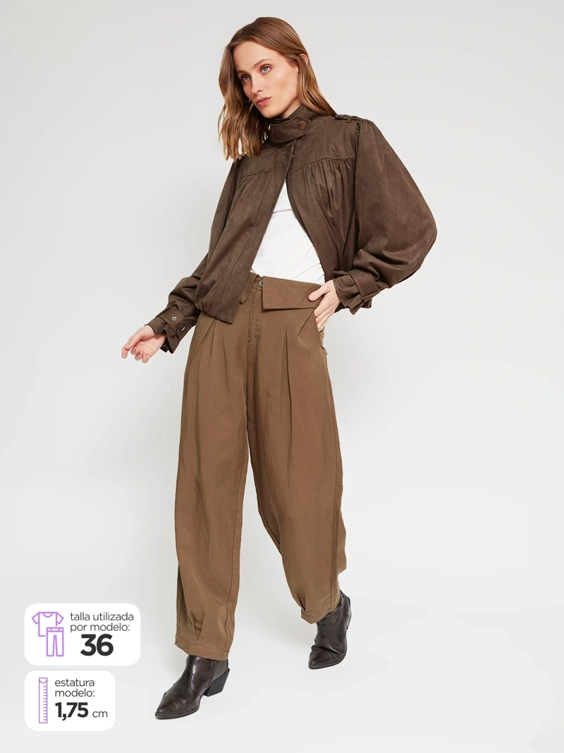 PANTALÓN REGULAR MUJER MARQUIS - 1