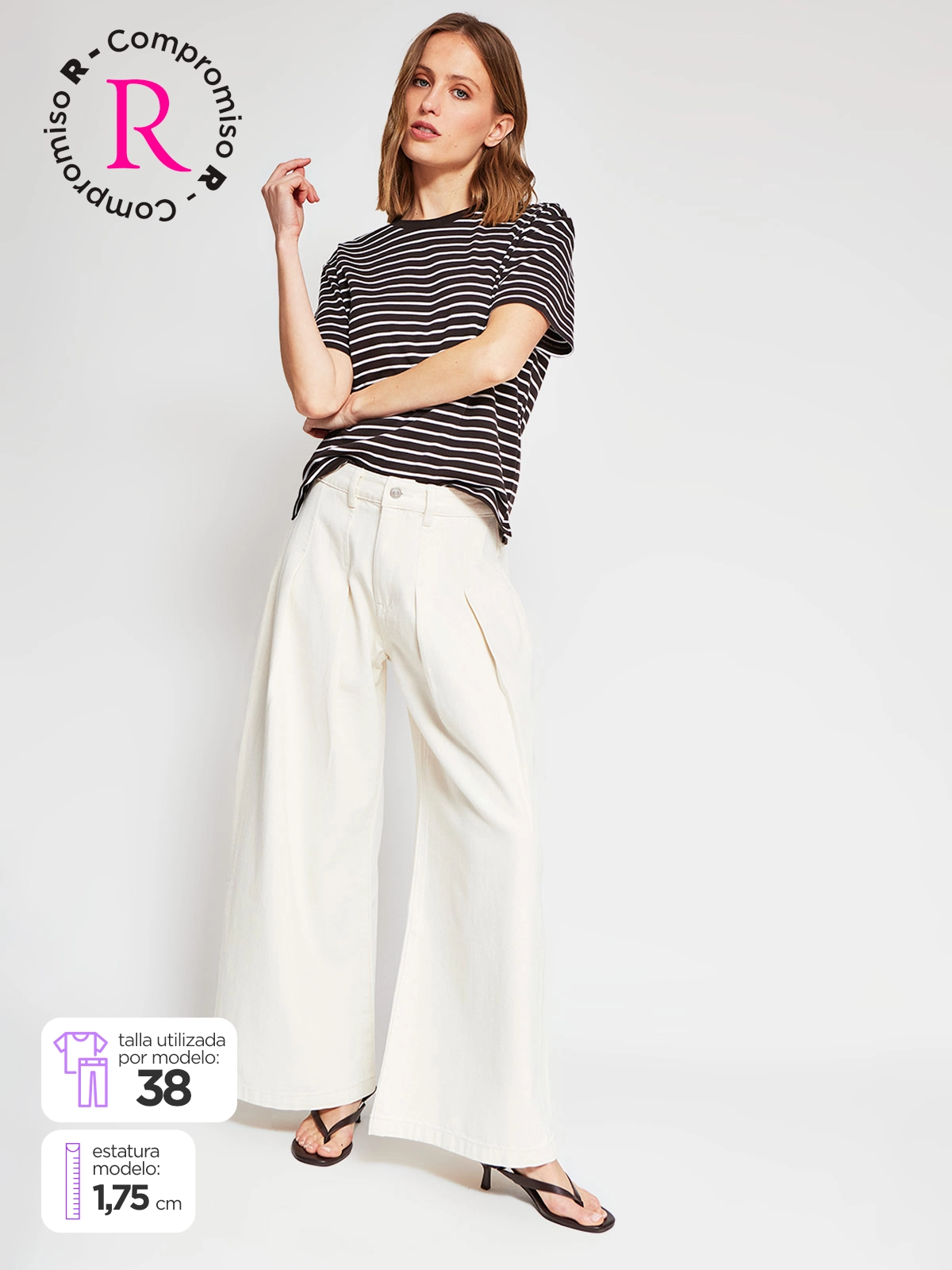 JEANS ALGODÓN REGULAR MUJER MARQUIS - 1