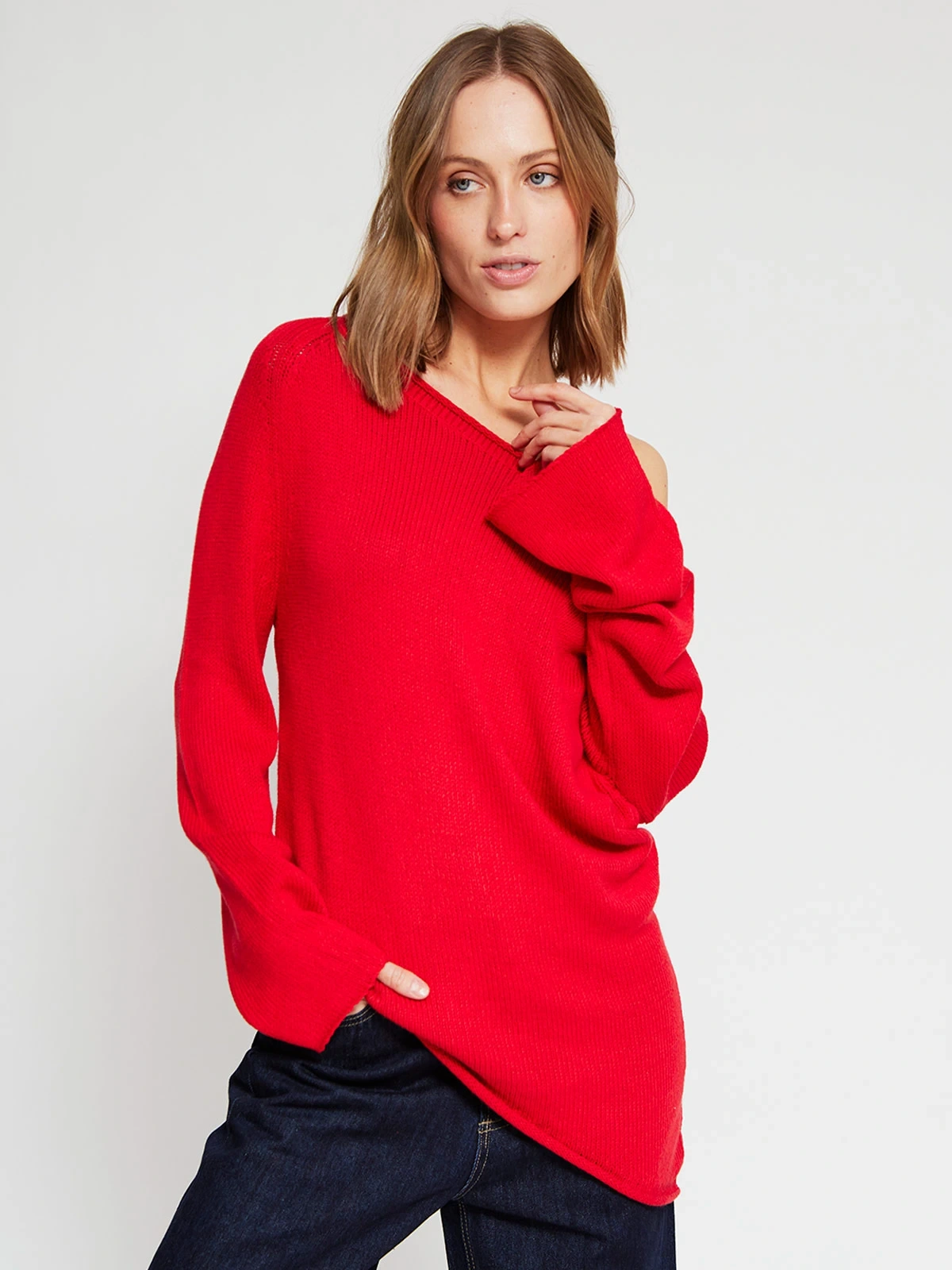 SWEATER MUJER MARQUIS ASIMÉTRICO - 2