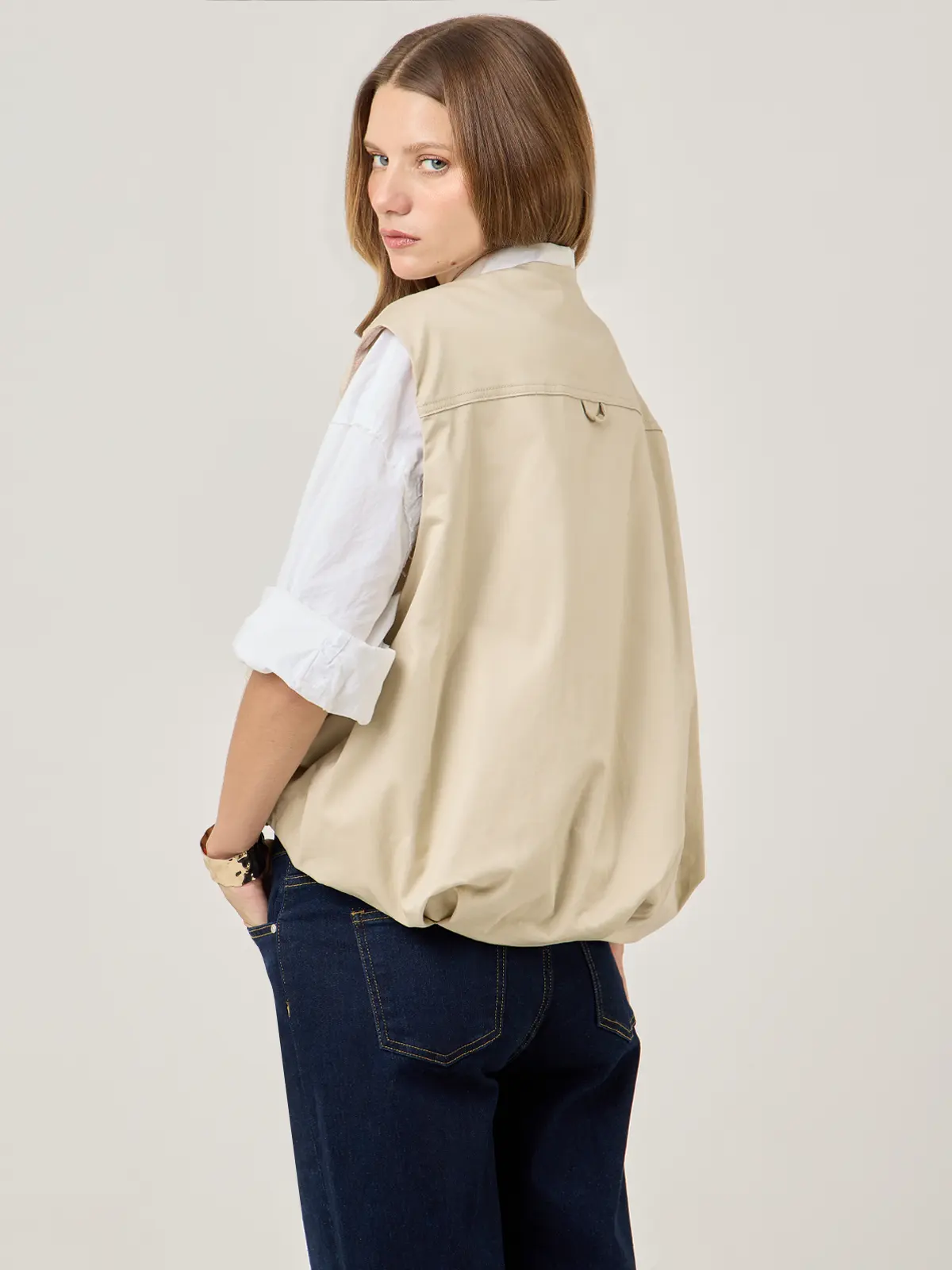 CHALECO MUJER MARQUIS CORTA BOMBER - 2