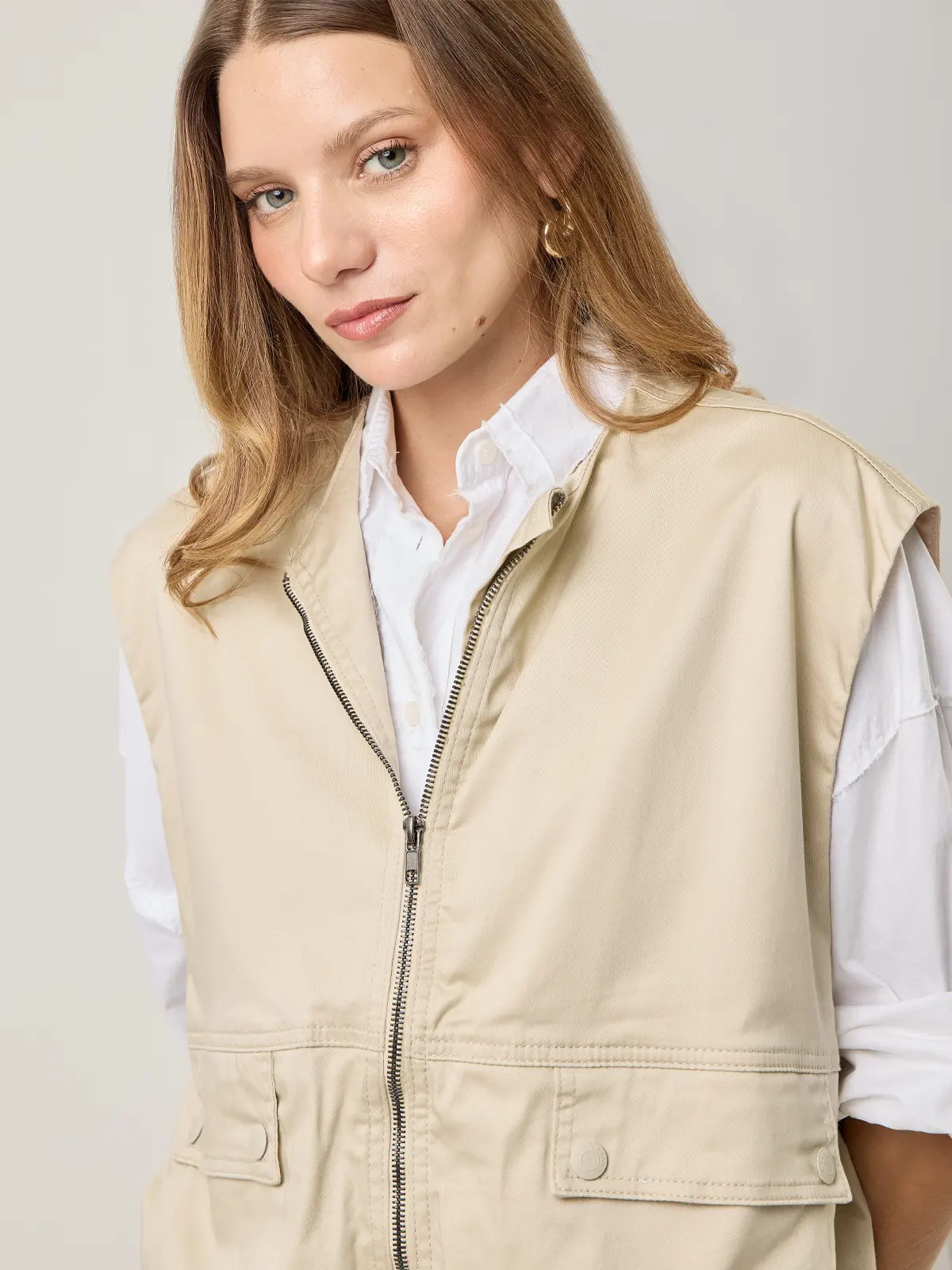 CHALECO MUJER MARQUIS CORTA BOMBER - 4