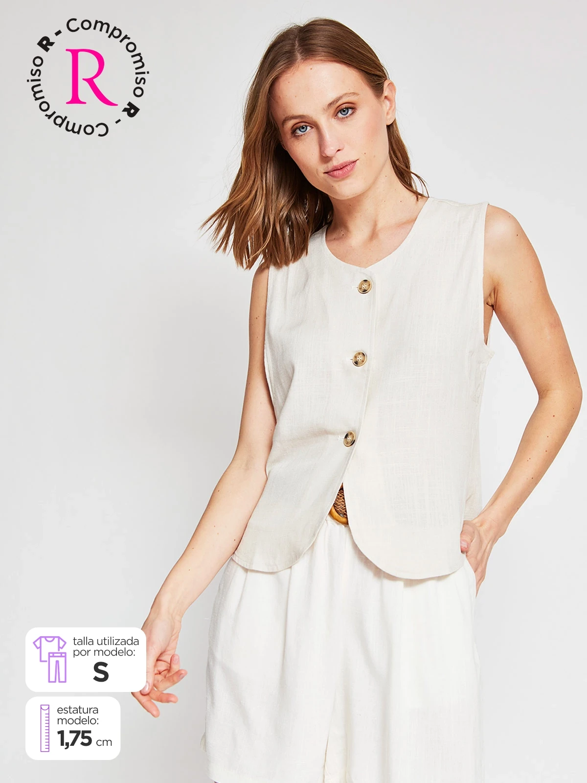 BLUSA SIN MANGAS MUJER MARQUIS - 1