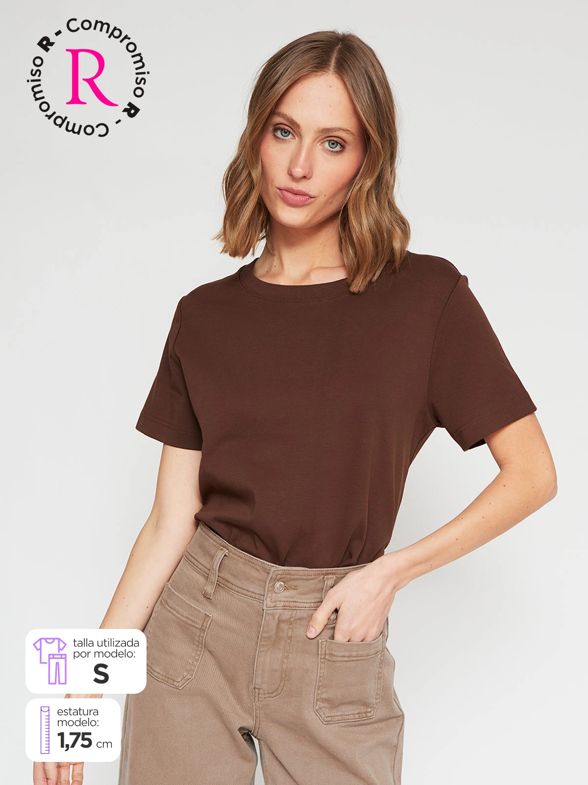 POLO MANGA CORTA ALGODÓN MUJER MARQUIS MORDA - 1