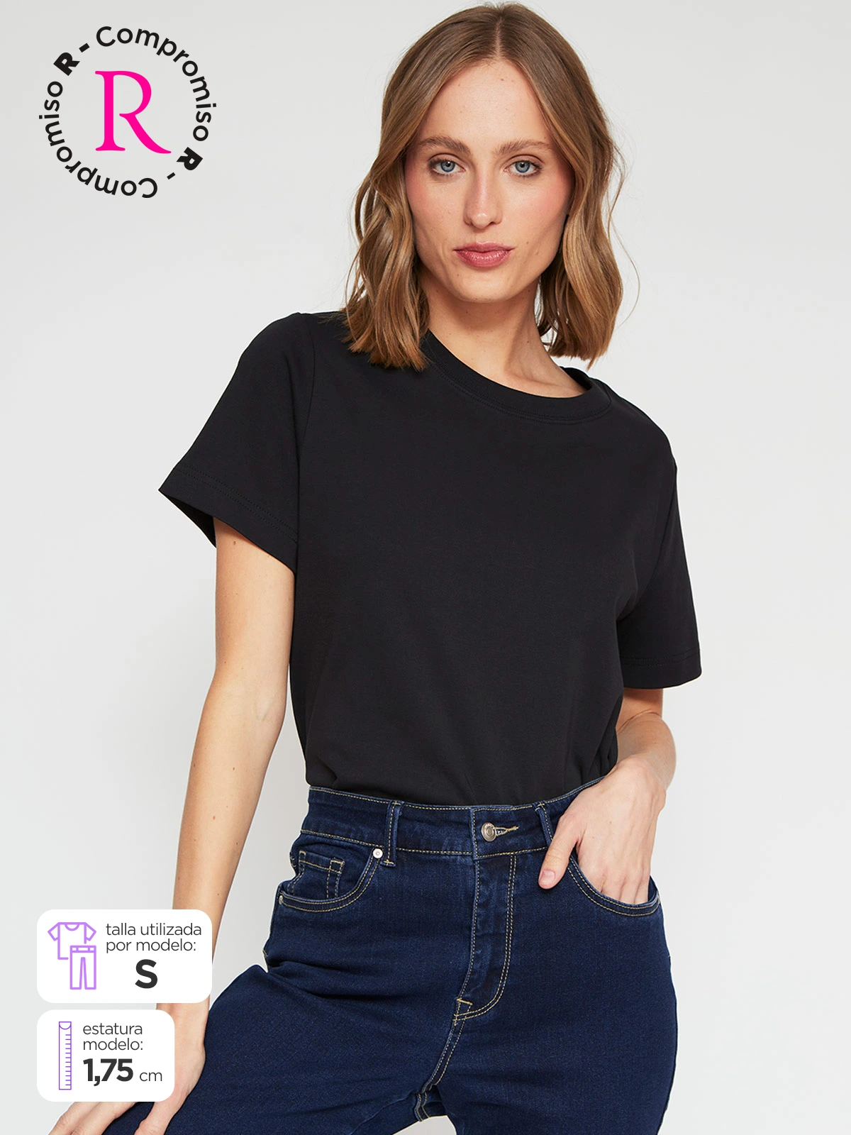POLO MANGA CORTA ALGODÓN MUJER MARQUIS MORDA - 1