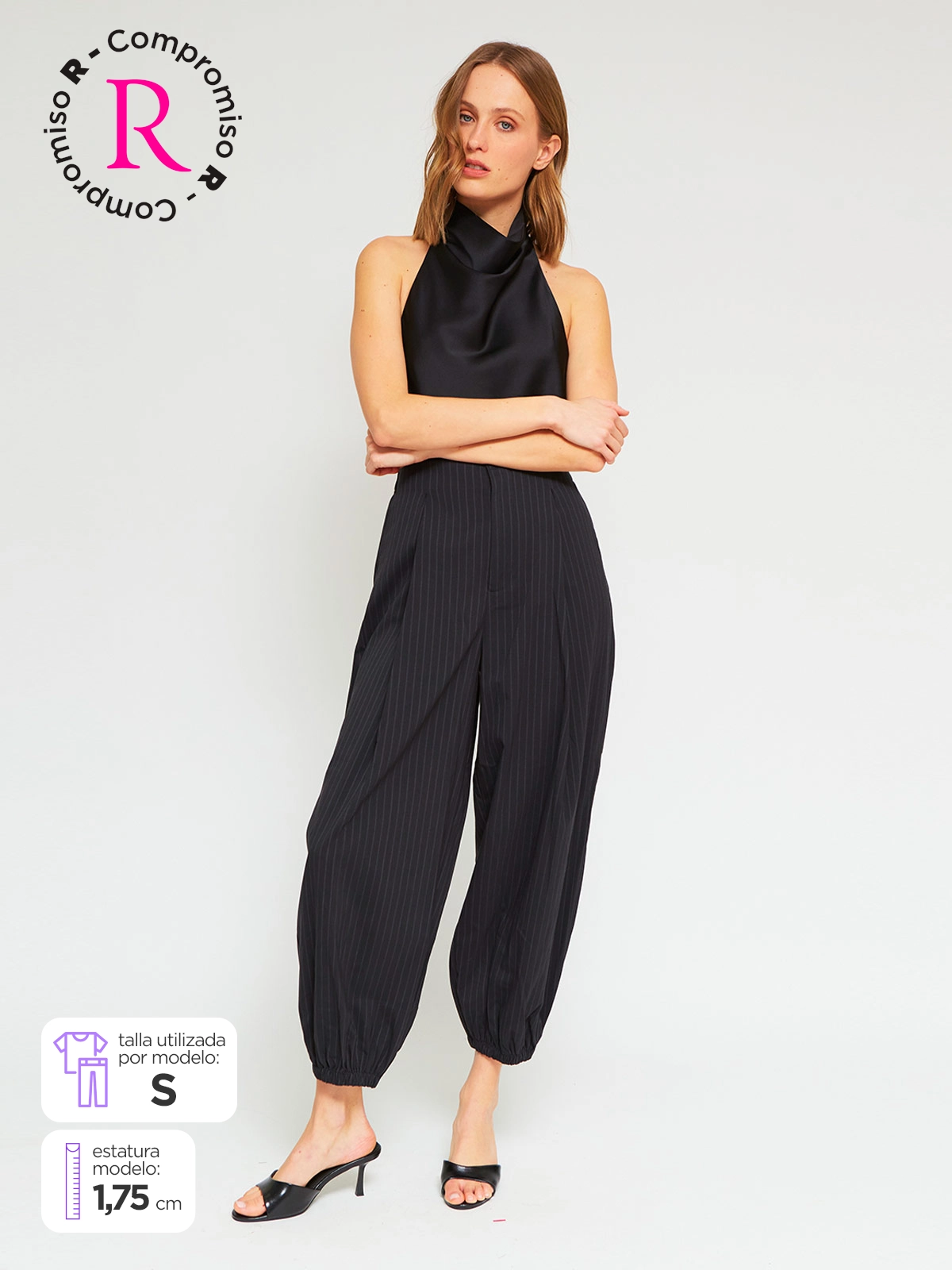 PANTALÓN MUJER MARQUIS RAYAS - 1