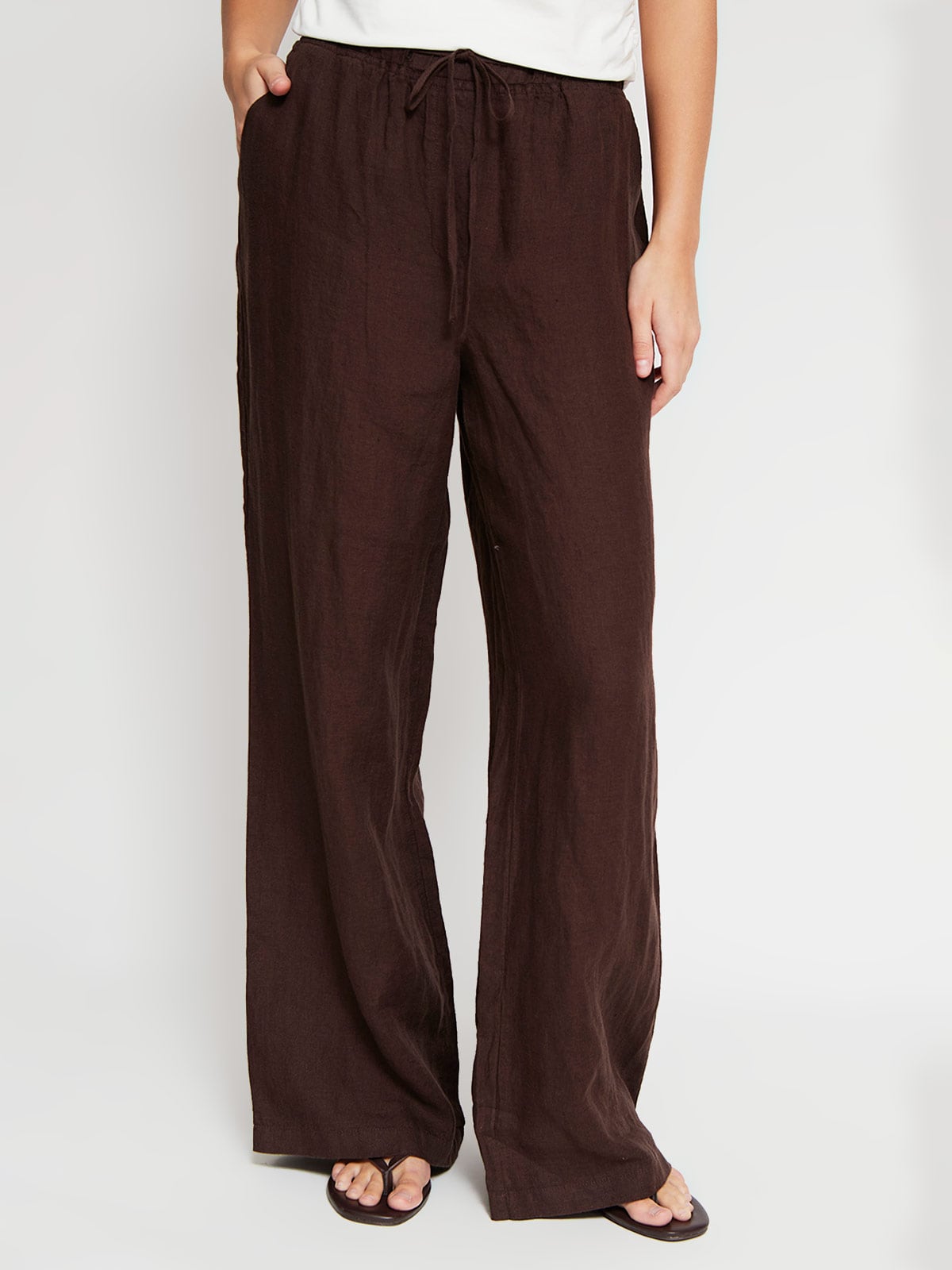 PANTALÓN LINO REGULAR MUJER MARQUIS - 2