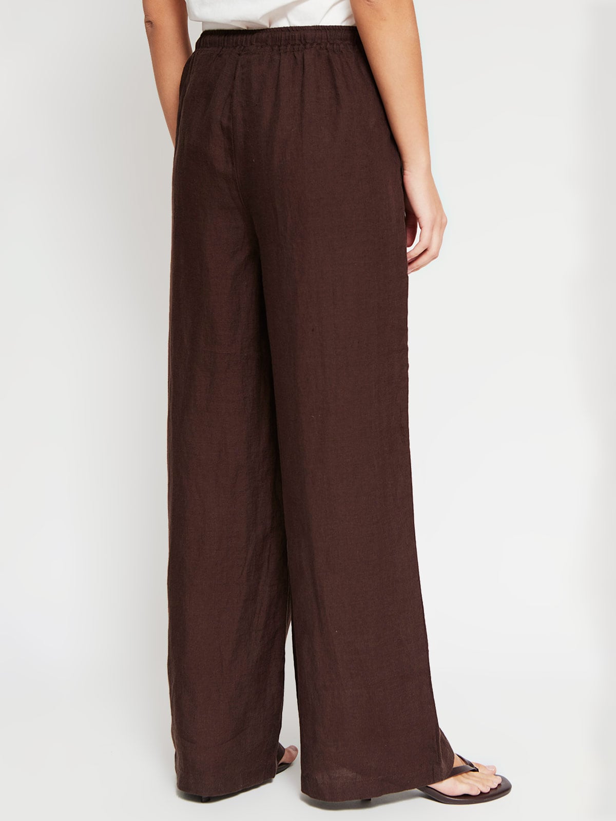 PANTALÓN LINO REGULAR MUJER MARQUIS - 3